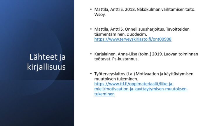 MUUTOSTARVE_lähteet